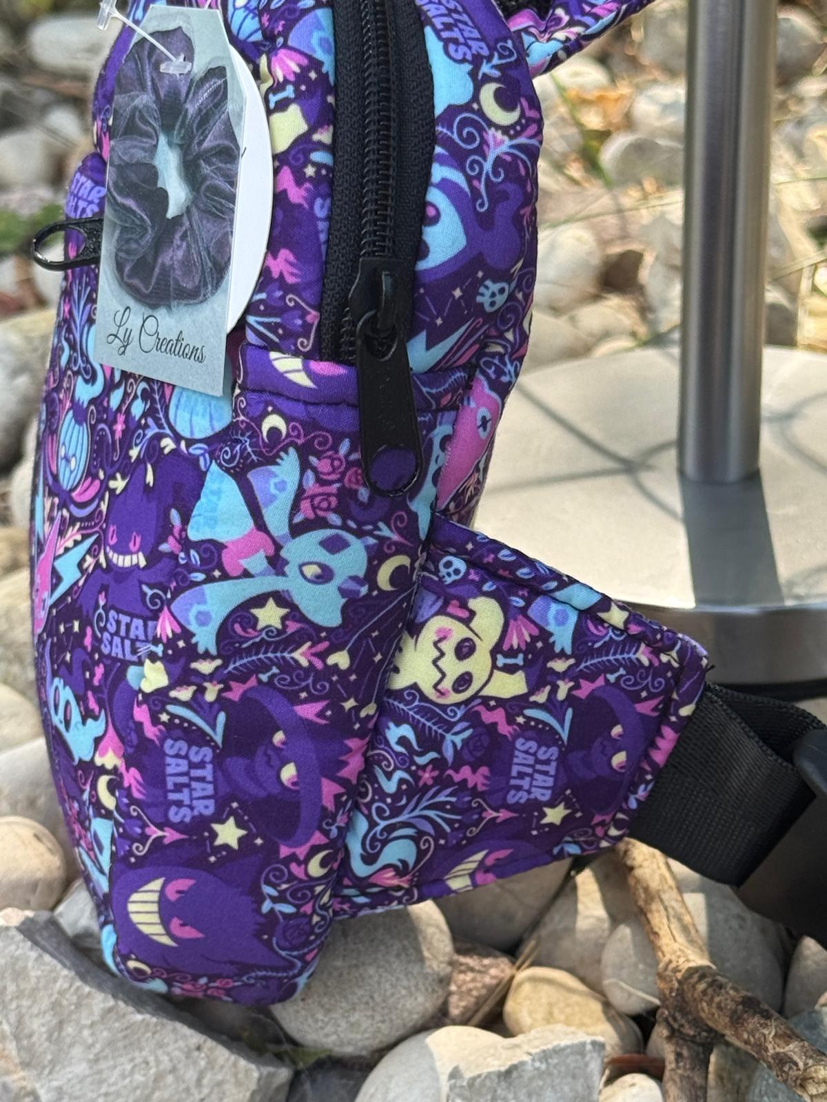 Mystic Amethyst Fantasy Sling Pack