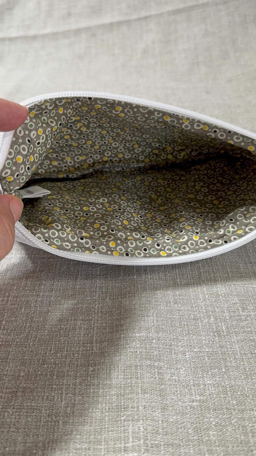 Floral Garden Foldover Magnetic Clutch