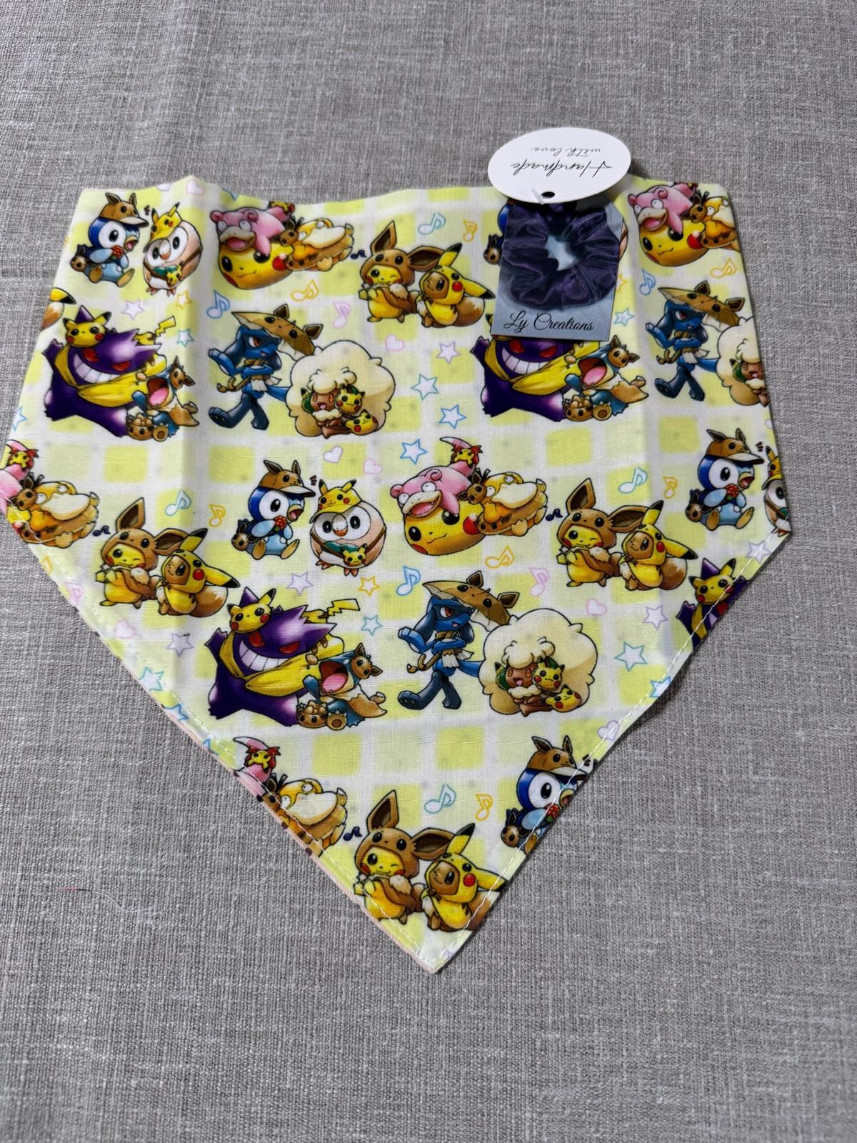 Cream Character Comfort Collar Dog Bandana