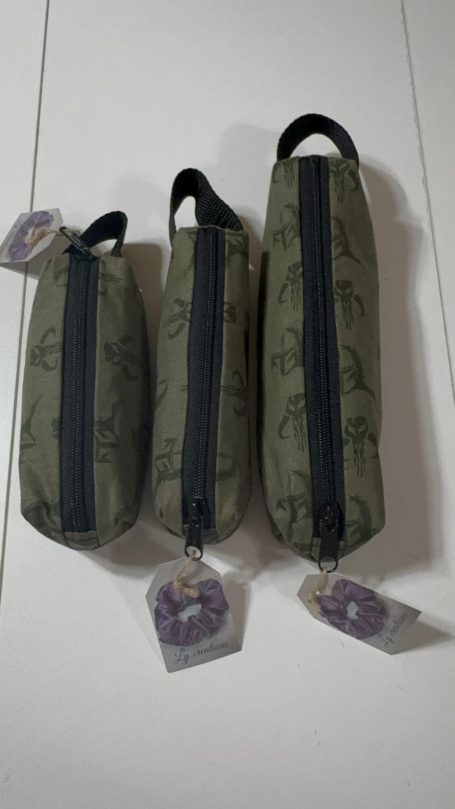 Character Print Zip Bag Collection