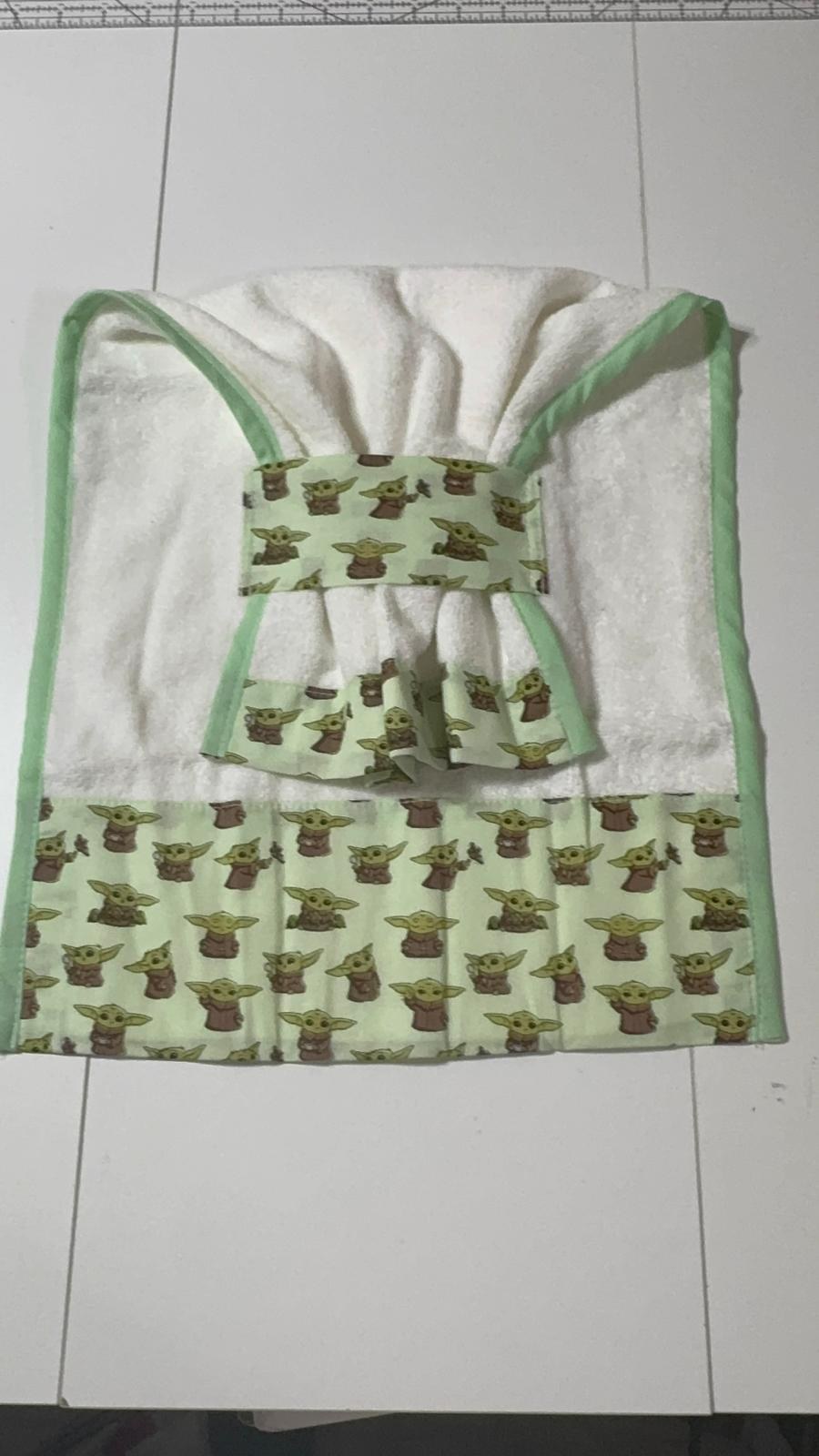 Green Print Fabric Organizer